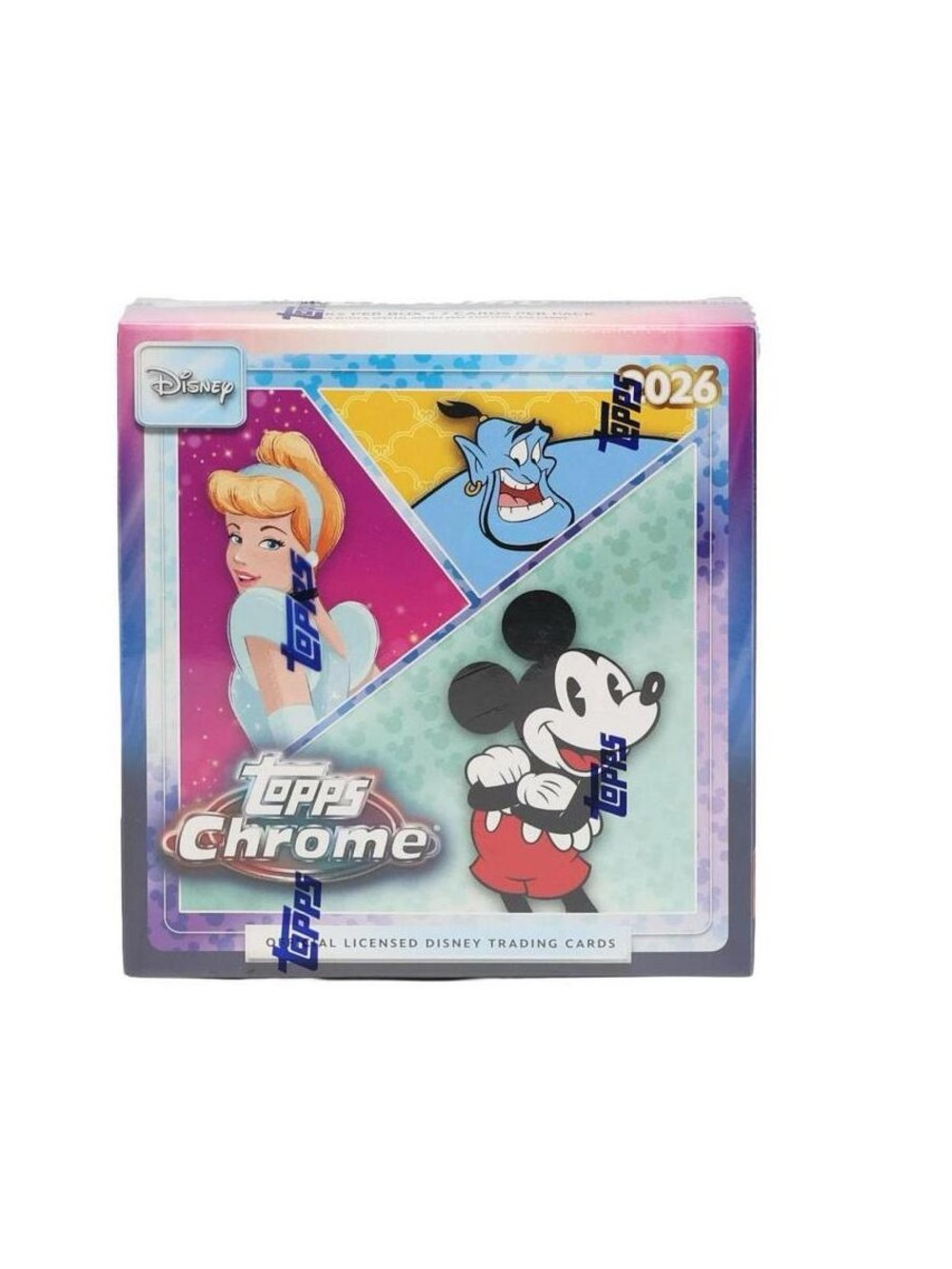 2026 Topps Disney Chrome Trading Card Mega Box